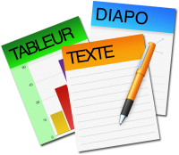 Aprendre le traitement de texte, le tableur et les logiciels de diaporama